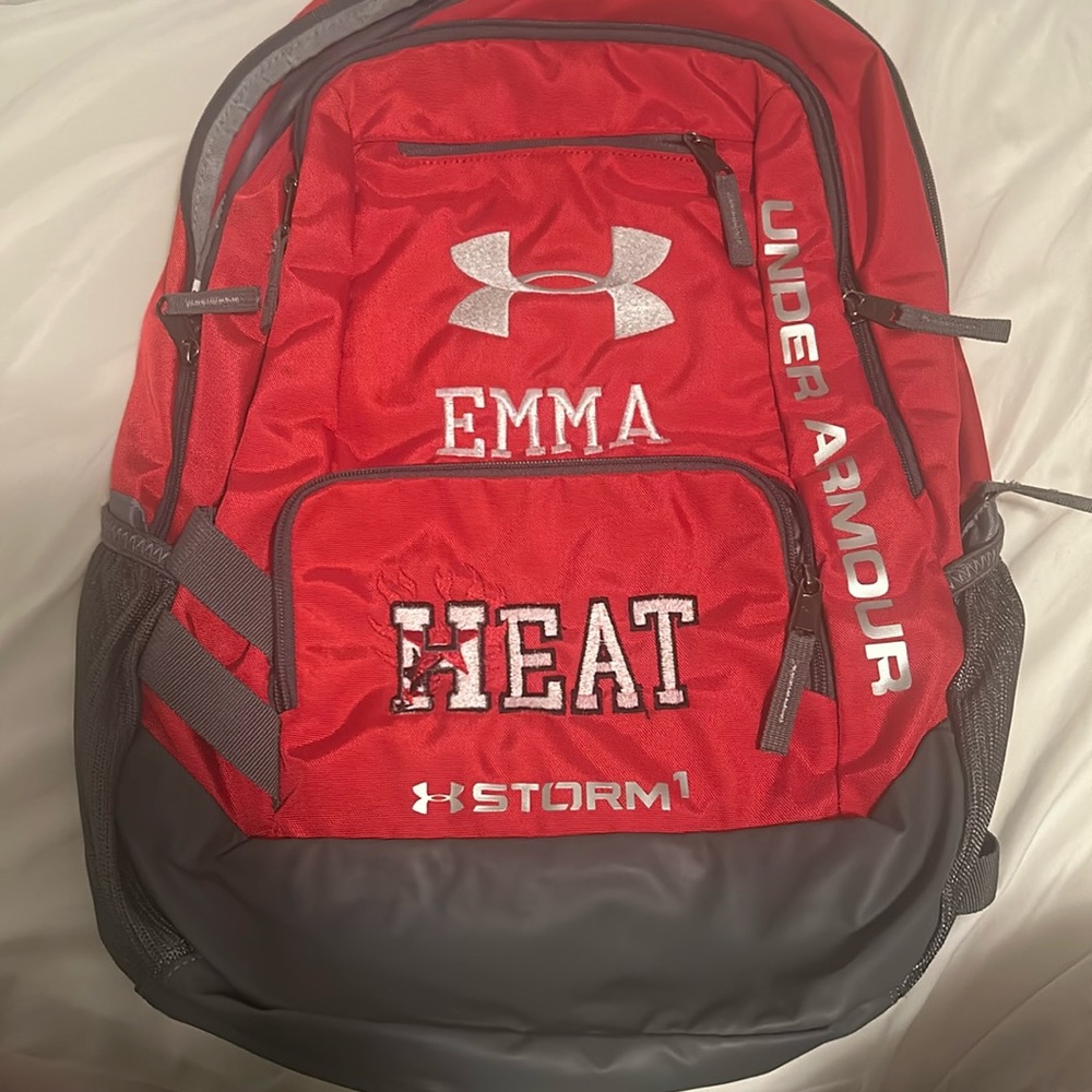 Emma Embroidered Under Armour Backpack